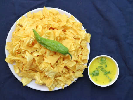 Papdi Nylon (200 Gm)With Free Instant Mix Kadhi