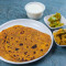 Thepla 100 Gms Served With Achar