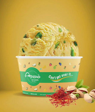 Kesar Pistachio Ice Cream