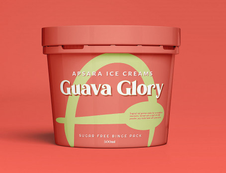 Zero Added Sugar Guava Glory Ice Cream