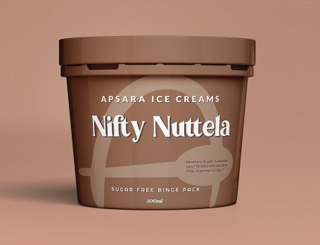 Zero Added Sugar Nifty Nuttela Ice Cream