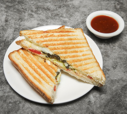 Paneer Schezwan Grilled Sandwich And Russian Mayo Grilled Sandwich Combo