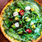 Arugula Pesto Salad Pizza