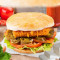 Burger Cu Friptură Paneer Crocant