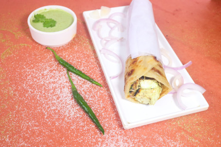 Reshmi Paneer Tikka Roll