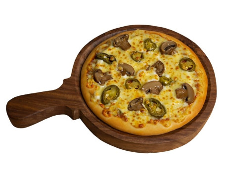 Jalapeno And Mushroom Pizza