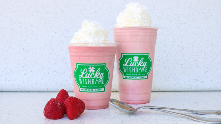 Fresh Frozen Strawberry Milkshake