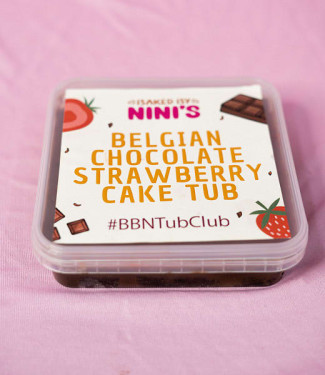 Belgium Chocolate Strawberry Tub