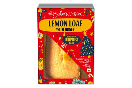 Lemon Loaf With Honey 100% Whole Wheat