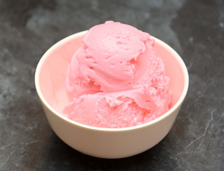Strawberry Ice Cream Scoop 80 Gms 100 Ml