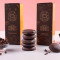 Scatola Per Biscotti Ricoperta Di Cioccolato E Caffè (Confezione Da 2)