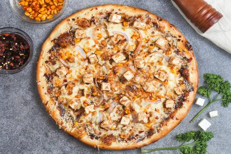 8 Bbq Paneer Pizza (Regular) (Serves 1- 2)