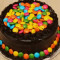 Chocolate Gems Cake (Eggless)