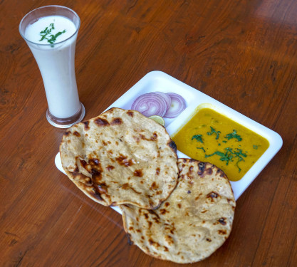 Dal Fry Roti Combo (For 1 To 2)