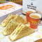 Adrak Chai Chilli Cheese Club Sandwich(1 Pc)