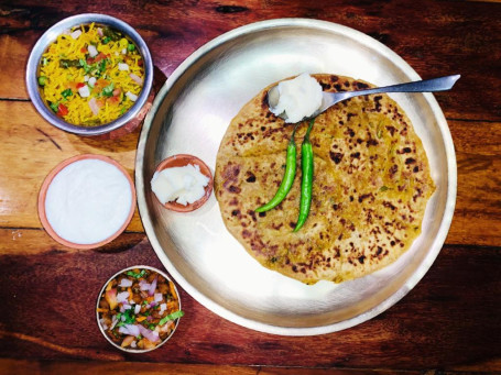 Stuff Paratha Thali.