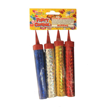 Fire Candle 1Pkt 4Pc.