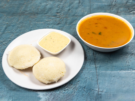 Idli (1 Pc) Dish (2 Pcs)