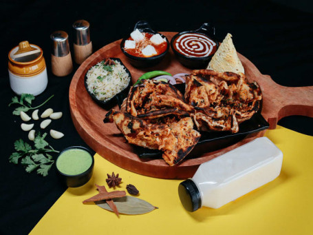 Stuffed Chur Chur Naan Platter