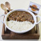 Chana Masala With Steamed Rice Bowl