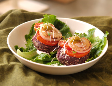 Beetroot Patty On Lettuce (Gluten Free)