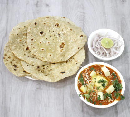 Cheese Butter Masala With Chapati [4 Pieces]