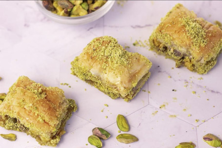 Pistachio Baklava [Traditional Baklava]