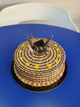 Chocolate Zebra Eggless Cake (500 Gms)