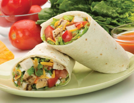 Veg Barbeque Wrap (7 Inch)