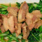 Stir Fried Chinese Broccoli With Roast Pork Belly (Pud Puk Ka-Nah Sai Muu Krob)