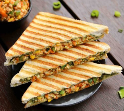 Veg Aloo Club Sandwich