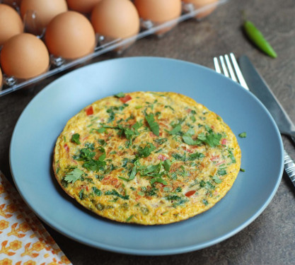 Masala Omelette [1 Egg] [Butter]