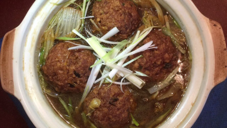 P16 @Braised Meatballs With Napa Hóng Shāo Shī Zi Tóu