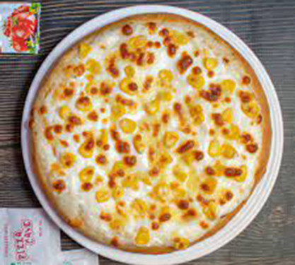 7.5-8 Corn Double Cheese Pizza