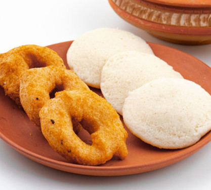 Idli-Medu Vada [2 Pcs]