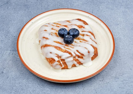 Blueberry Lemon Glaze Croissant