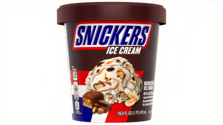 Snickers Ice Cream Pint 16 Oz