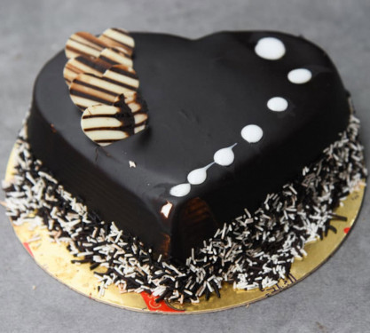 Choco Heart Cake (500 Gms)