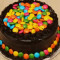 Chocolate Gems Cake[eggless]