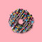 Rainbow Crunch Donut