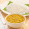 Homestyle Dal Tadka With Rice [Vegan]