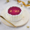 New Year Special Butterscotch Photo Cake
