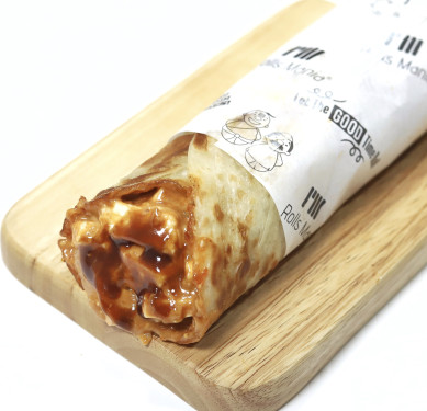 Cheesy Barbeque Paneer Roll