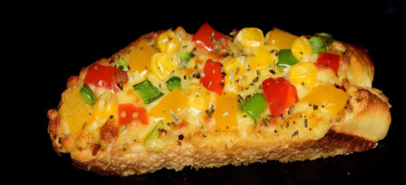 Corn Capsicana Garlic Bread Toast (4 Pcs)