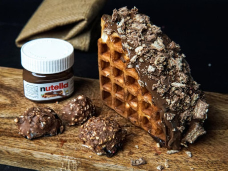 Nutella Hazelnut Exotic Pocket Waffle [60% Off At Checkout