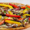 Portabella-vegetarische pizza