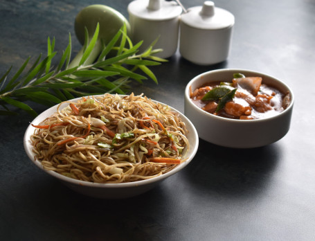 Noodles Manchurian Meal Full