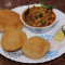 Chhole Chana &Puri (300 Gm &4 Puri)