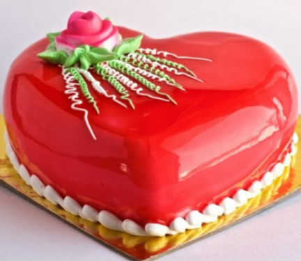 Heart Shape Valentine Cake