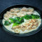 Creamy Chicken With Mushrooms And Broccoli In Italian Herbs